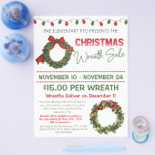 Weihnachtssaal | PTO-Finanzierung Flyer (Einzeln)