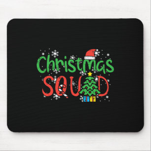 Weihnachtssäckel Crew Weihnachtsmänner Frauen Jung Mousepad