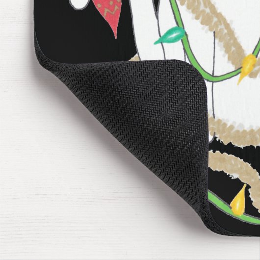 Weihnachtssäckel Mousepad (Ecke)