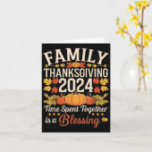 Weihnachtssäckel Xmas Matching Pajamas Familie Chr Karte (Gelbe Blume)