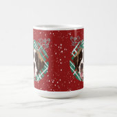 WeihnachtsSaint Bernard Verwandlungstasse (Zentrum)