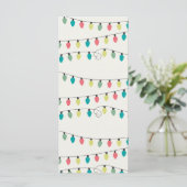 Weihnachtssaison des Lichtermusters (Stehend Vorderseite)