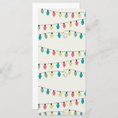 Weihnachtssaison des Lichtermusters (Vorne/Hinten)