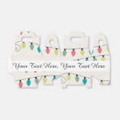 Weihnachtssaison des Lichtermusters Geschenkschachtel (Ungefaltet)