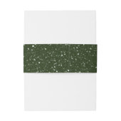 Weihnachtssaison Einladung Bauchband Einladungsbanderole (Rückseitenbeispiel)