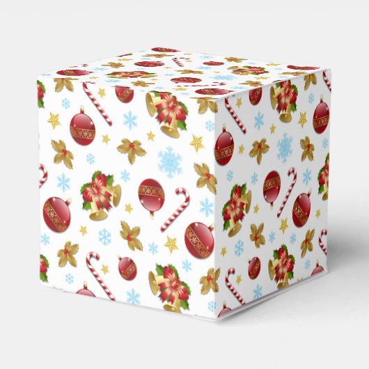 Weihnachtssaison Geschenkschachtel (Rückseite)