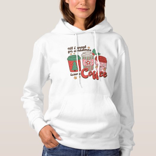 Weihnachtssaison Grafik Geschenk Hoodie Sweatshirt (Vorderseite)