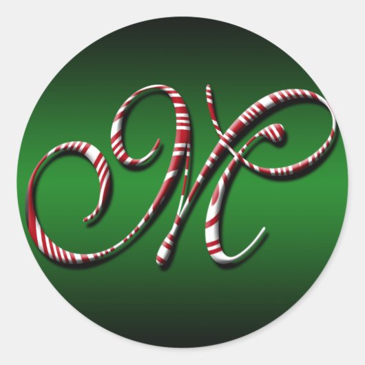 Weihnachtssaison Grußkarten Siegel Runder Aufkleber (Vorderseite)