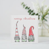 Weihnachtssaison heiraten Weihnachtsgnome (Stehend Vorderseite)