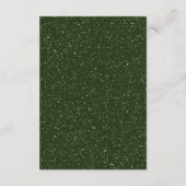 Weihnachtssaison Hochzeit RSVP 2 Begleitkarte (Rückseite)