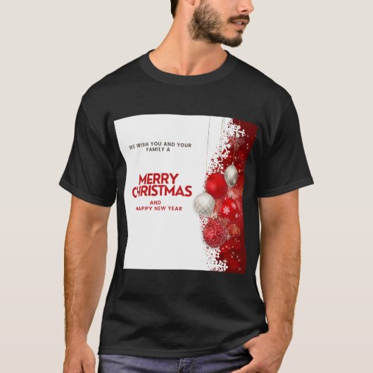 Weihnachtssaison individuelles Modehemd T-Shirt (Vorderseite)