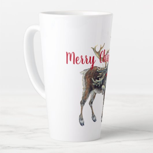 Weihnachtssaison mit individualisierbarer Begrüßun Milchtasse (Linke Ecke)