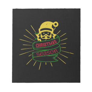 Weihnachtssaison Notizblock