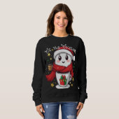 Weihnachtssaison Outfit cooles Weihnachtsgeschenk Sweatshirt (Vorne ganz)