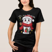 Weihnachtssaison Outfit cooles Weihnachtsgeschenk Tri-Blend Shirt (Vorderseite)