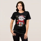 Weihnachtssaison Outfit cooles Weihnachtsgeschenk Tri-Blend Shirt (Vorderseite voll)