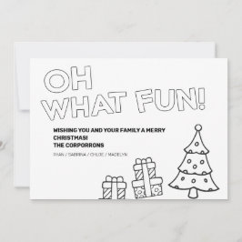 Weihnachtssaison Weihnachts-Fotokarten Feiertagskarte