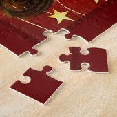 Weihnachtssammler Frostpferde GMC LKW-LKW Puzzle (Seite)