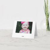 Weihnachtssammlung Feiertagskarte (Rückseite)