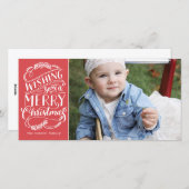 Weihnachtssammlung Feiertagskarte (Vorne/Hinten)