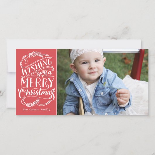 Weihnachtssammlung Feiertagskarte (Vorderseite)