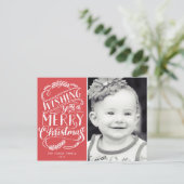 Weihnachtssammlung Feiertagspostkarte (Stehend Vorderseite)