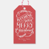 Weihnachtssammlung Geschenkanhänger (Vorderseite)