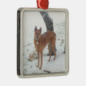 Weihnachtssammlungs-Haustier oder Familien-Foto Ornament Aus Metall (Rechts)