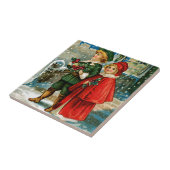 Weihnachtssänger Fliese (Seite)