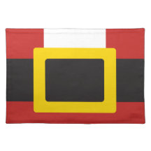 Weihnachtssankt-Gurt-Feiertags-Tischset