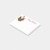 Weihnachtssankt-Post-Itanmerkungen Post-it Klebezettel (angewinkelt)