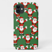 Weihnachtssankt-Tapete Case-Mate iPhone Hülle (Rückseite)