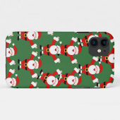 Weihnachtssankt-Tapete Case-Mate iPhone Hülle (Rückseite (Horizontal))