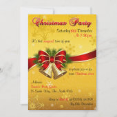 Weihnachtssäule-Party Einladungen (Vorderseite)