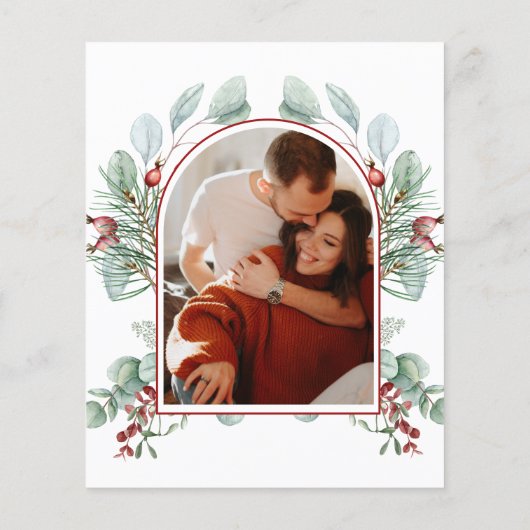 WeihnachtsSave the Date Flyer (Hinten)