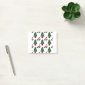 Weihnachtsscene-nahtloses Muster Post-it Klebezettel (Büro)