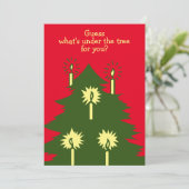 Weihnachtsschach-Flat-Grußkarte Karte (Stehend Vorderseite)