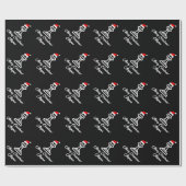 Weihnachtsschachferien - Weihnachtsfeiertag Geschenkpapier (Flach)