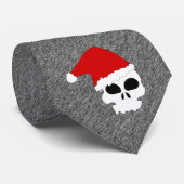 Weihnachtsschädel Krawatte (Gerollt)
