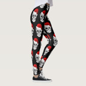 WEIHNACHTSschädel-LEGGINGS Leggings (Rechts)