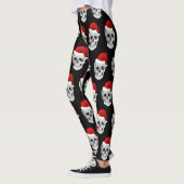 WEIHNACHTSschädel-LEGGINGS Leggings (Links)