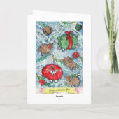 Weihnachtsschaf, alles, was ich zu Weihnachten wol (Rückseite)