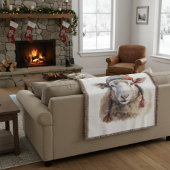 Weihnachtsschaf Geschenkanhänger