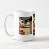Weihnachtsschaf Kaffeetasse (Links)