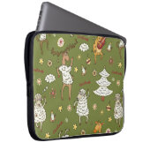 Weihnachtsschaf Laptopschutzhülle (Vorne Rechts)