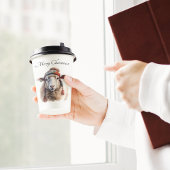 Weihnachtsschaf Pappbecher