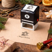 Weihnachtsschaf Permastempel