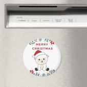 Weihnachtsschaf Winter Animals Magnet (In Situ (Geschirrspüler))