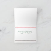 Weihnachtsschafe baaa ha ha 2018 feiertagskarte (Innenseite)