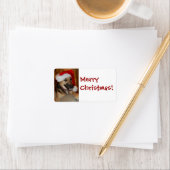 Weihnachtsschäfer Adressaufkleber (Insitu)